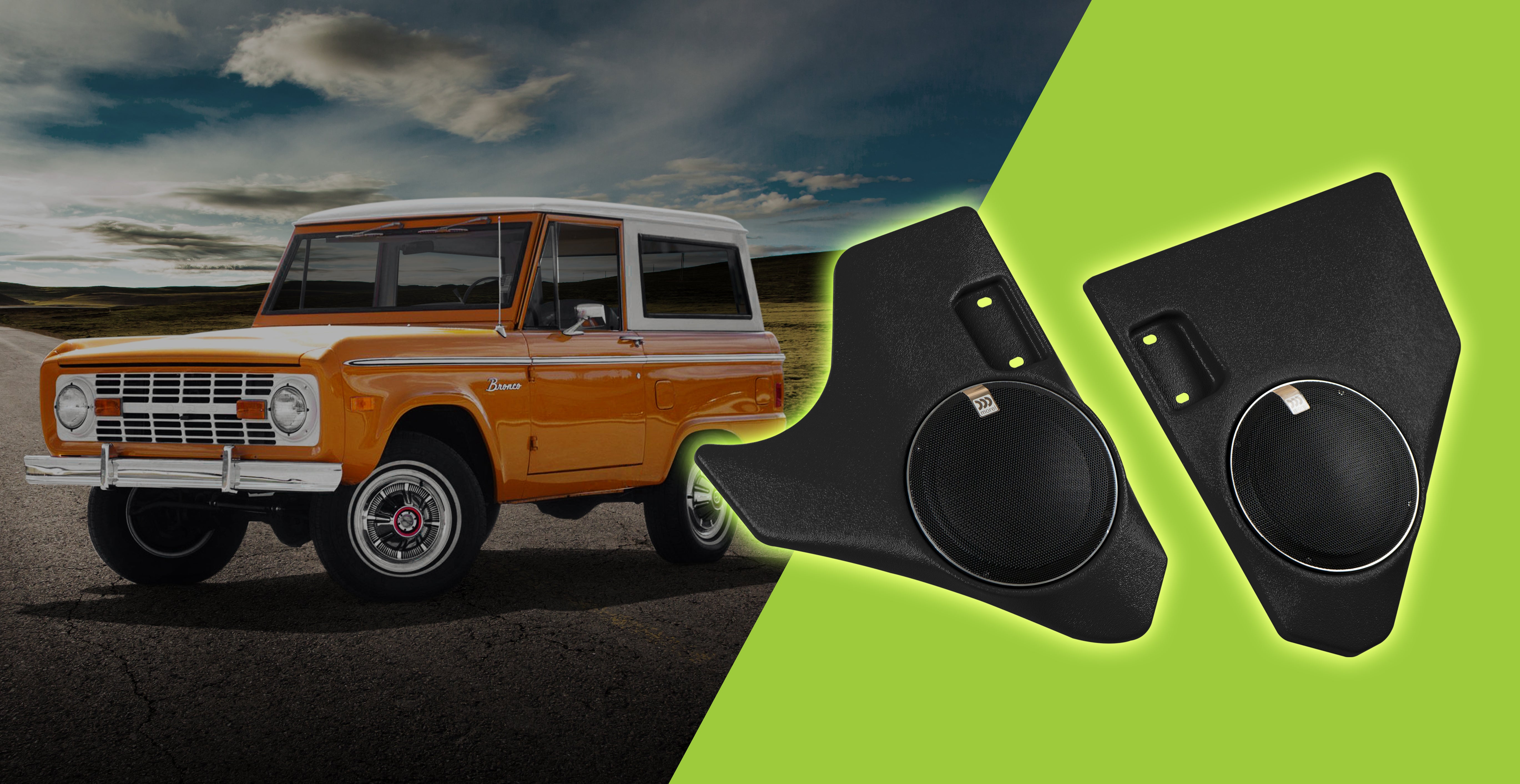 Full Audio Solution for Classic Bronco