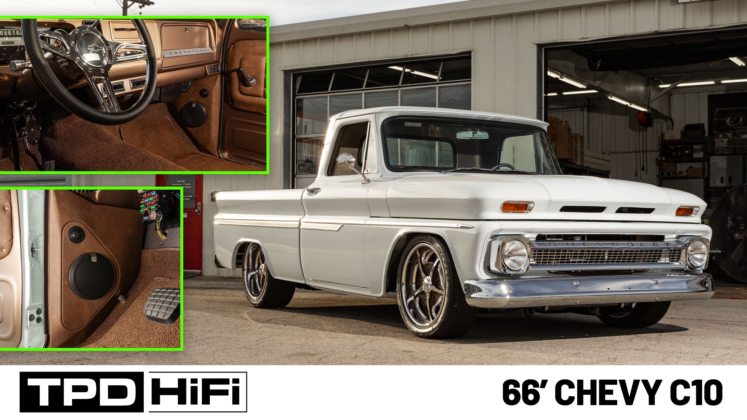 TPD HiFi and Rick's Truck Shop: Bringing Premium Sound to a Classic 1966 C10 Pickup