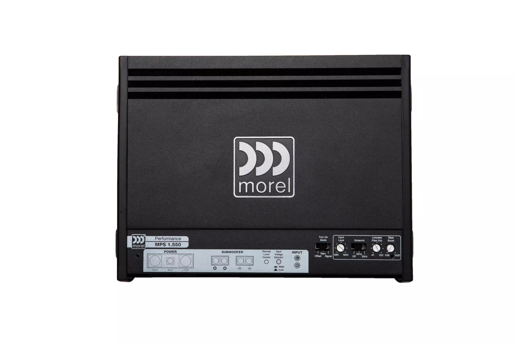 Morel MPS 1.550 | Mono Subwoofer Amplifier