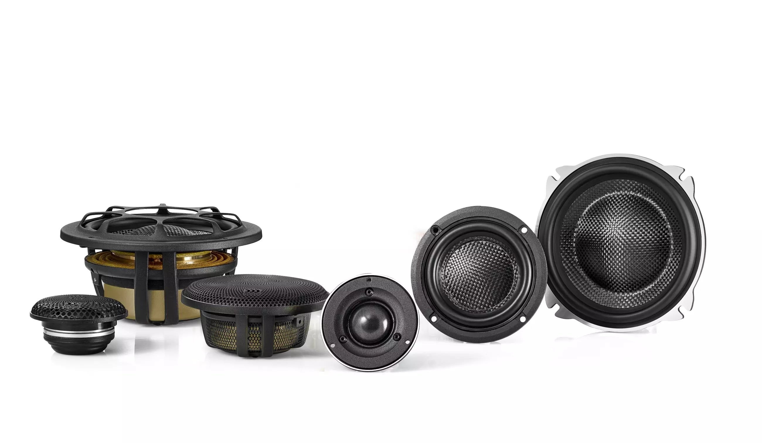 Morel Elate Carbon Pro 53A | 5.25" 3-way Component Set