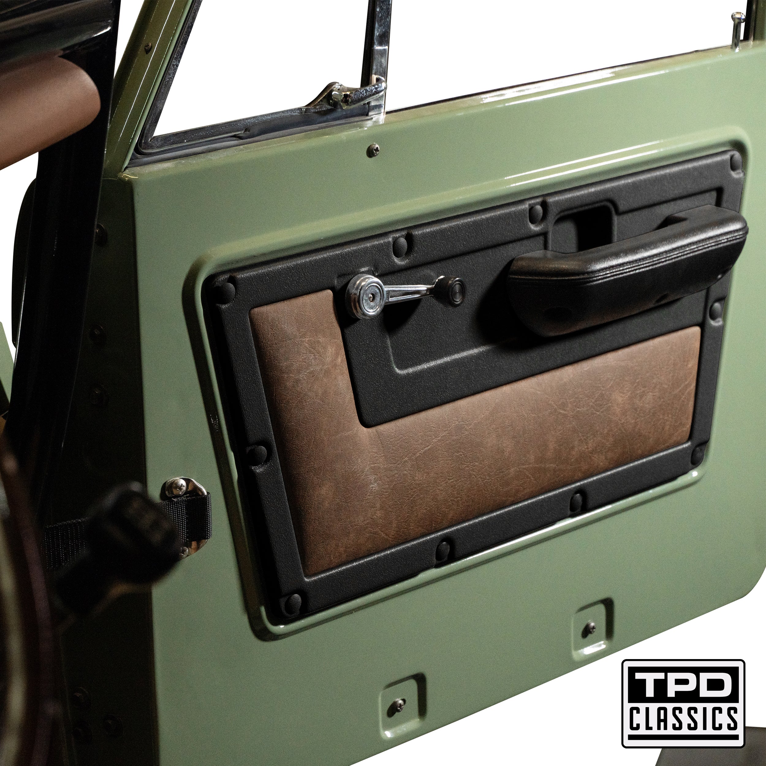 TPD Classics Customline Molded ABS Door Panel Set for 1968-1977 Ford Bronco