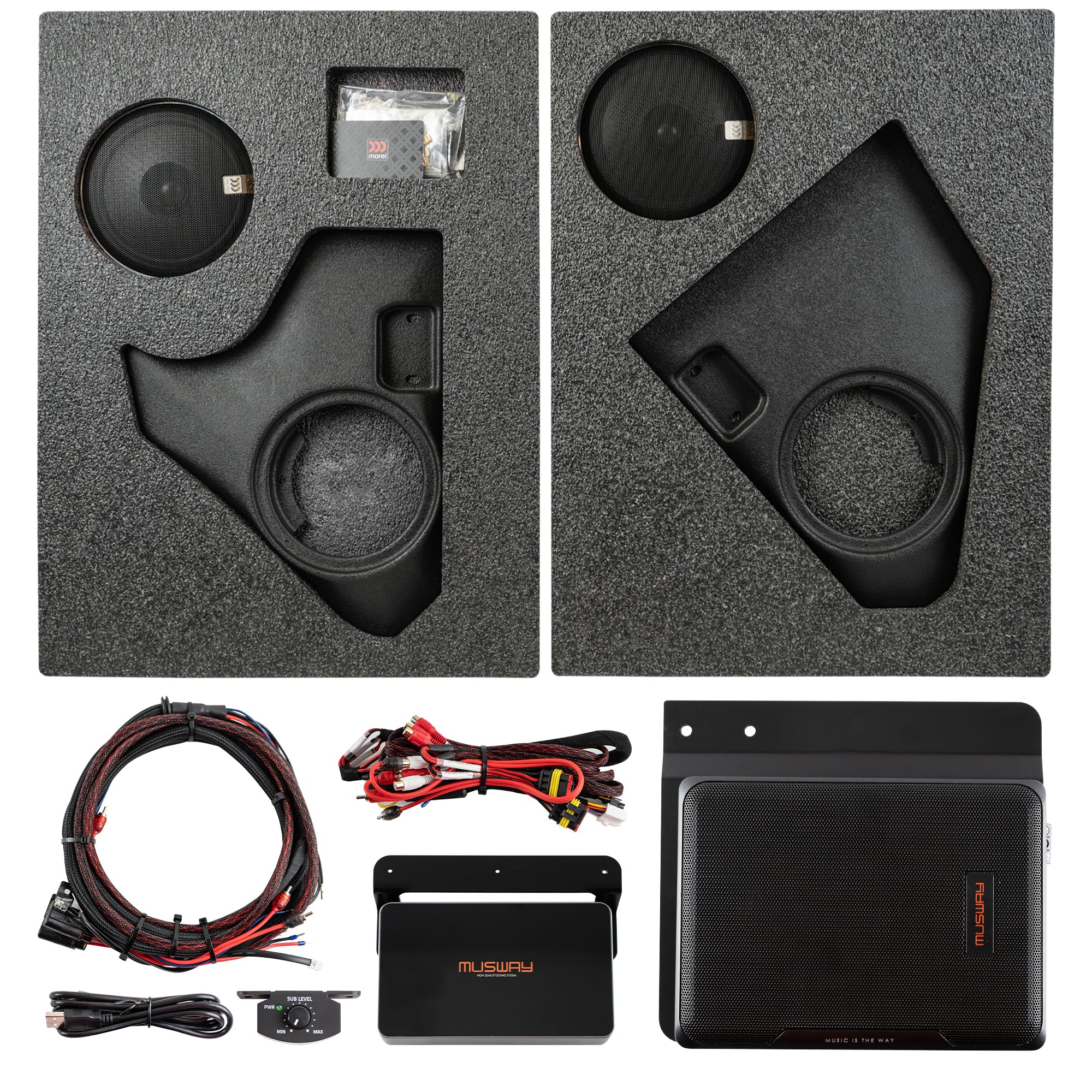 Classic Bronco Complete Audio Kit | (1966-1977 Ford Bronco)