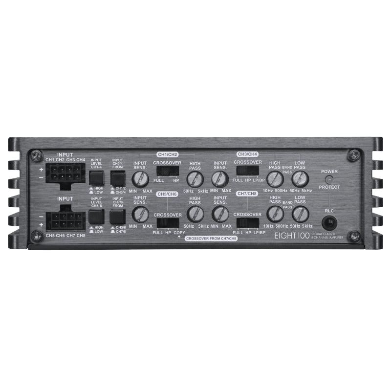 Musway EIGHT.100 | 8-Channel Full Range Class D Amplifier