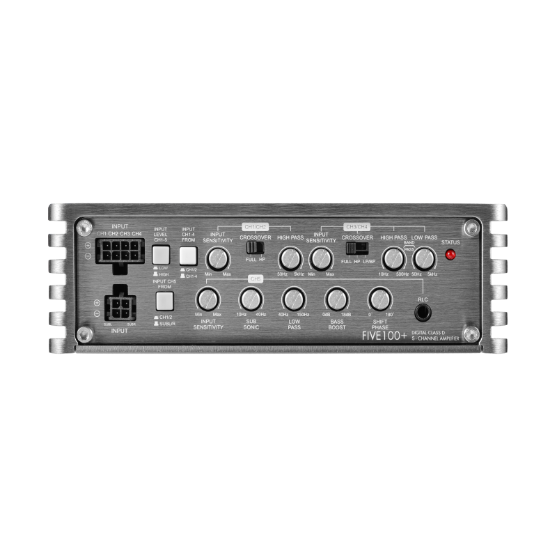 Musway FIVE.100+ | 5-Channel Full Range Class D Amplifier