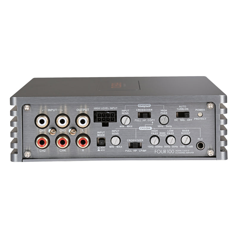 Musway FOUR.100 | 4-Channel Full Range Class D Amplifier