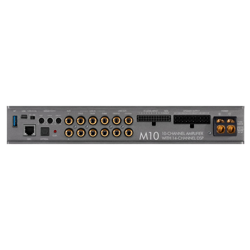Musway M10 | 10 Channel Full Range Class D Amplifier with 14 Channel DSP