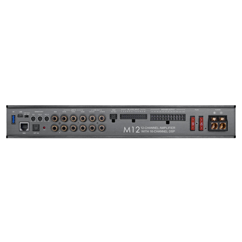 Musway M12 | (12 Channel Full Range Class D Amplifier with 16 Channel DSP)