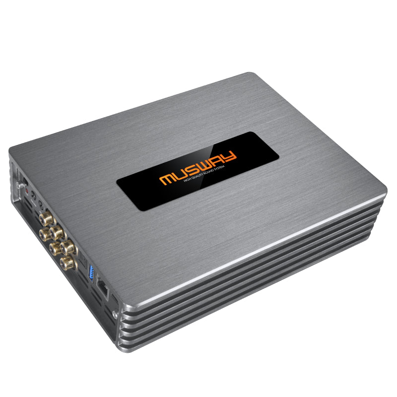 Musway M4+ | 4-Channel Full Range Class D Amplifier with 8-Channel Digital Sound Processor