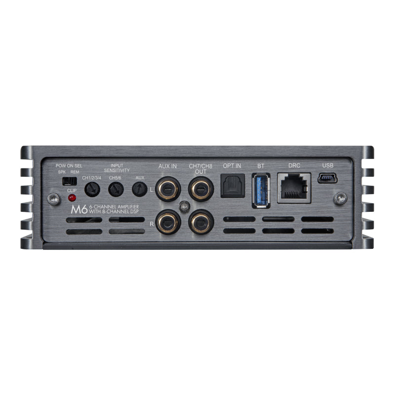 Musway M6 | 6-Channel Full Range Class D Amplifier with 8-Channel Digital Sound Processor