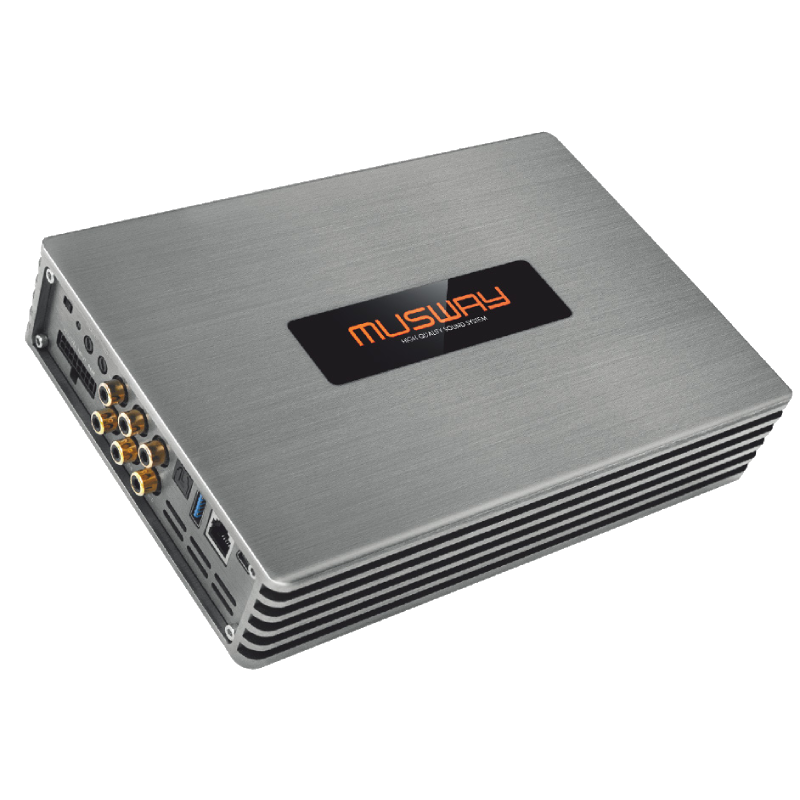 Musway M6PRO | 6-Channel Full Range Class D Amplifier with 10-Channel Digital Sound Processor