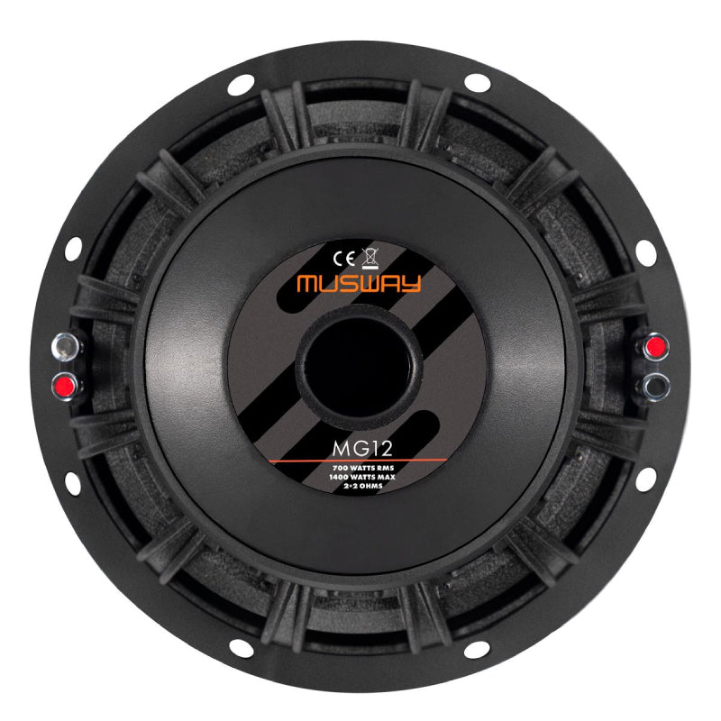 Musway MG12 | 12" 700W RMS Subwoofer with Protection Grille Included
