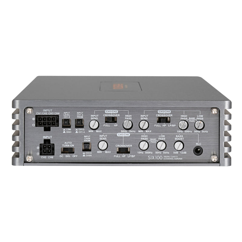 Musway SIX.100 | 6-Channel Full Range Class D Amplifier