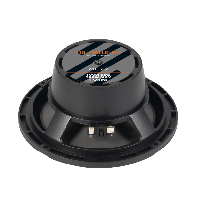 Musway MC62 | 6.5" MC Series 100W RMS 4 Ohms, 2-way Coaxial Speakers