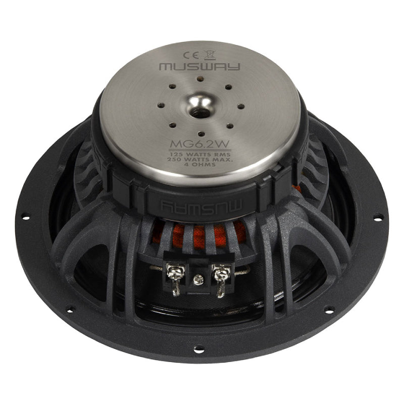 Musway MG6.3A | 6.5" MG Series 125W RMS 4 Ohms, Active 3-way Component System