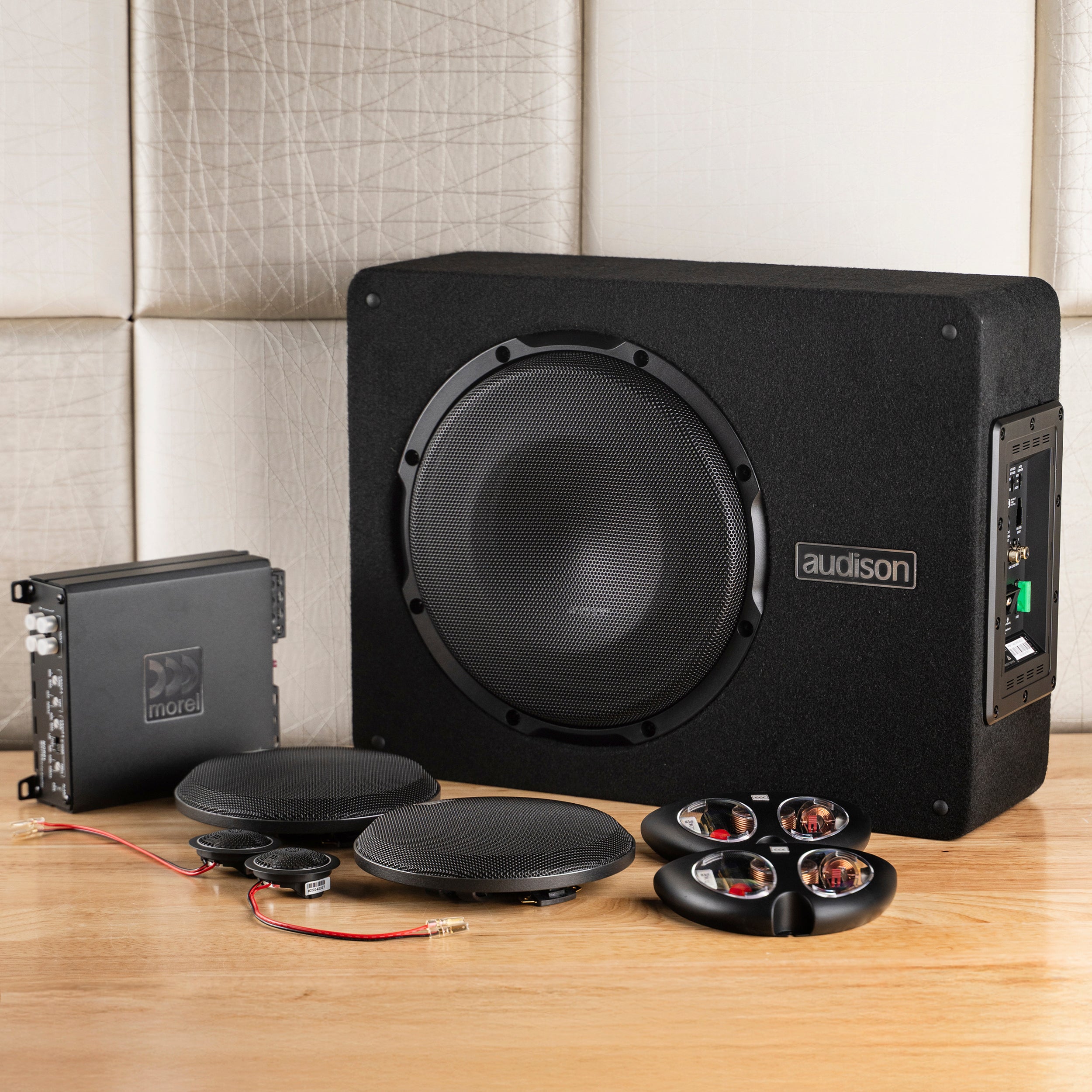 Builder's Package One | 2-Way System + Amp & Sub Combo
