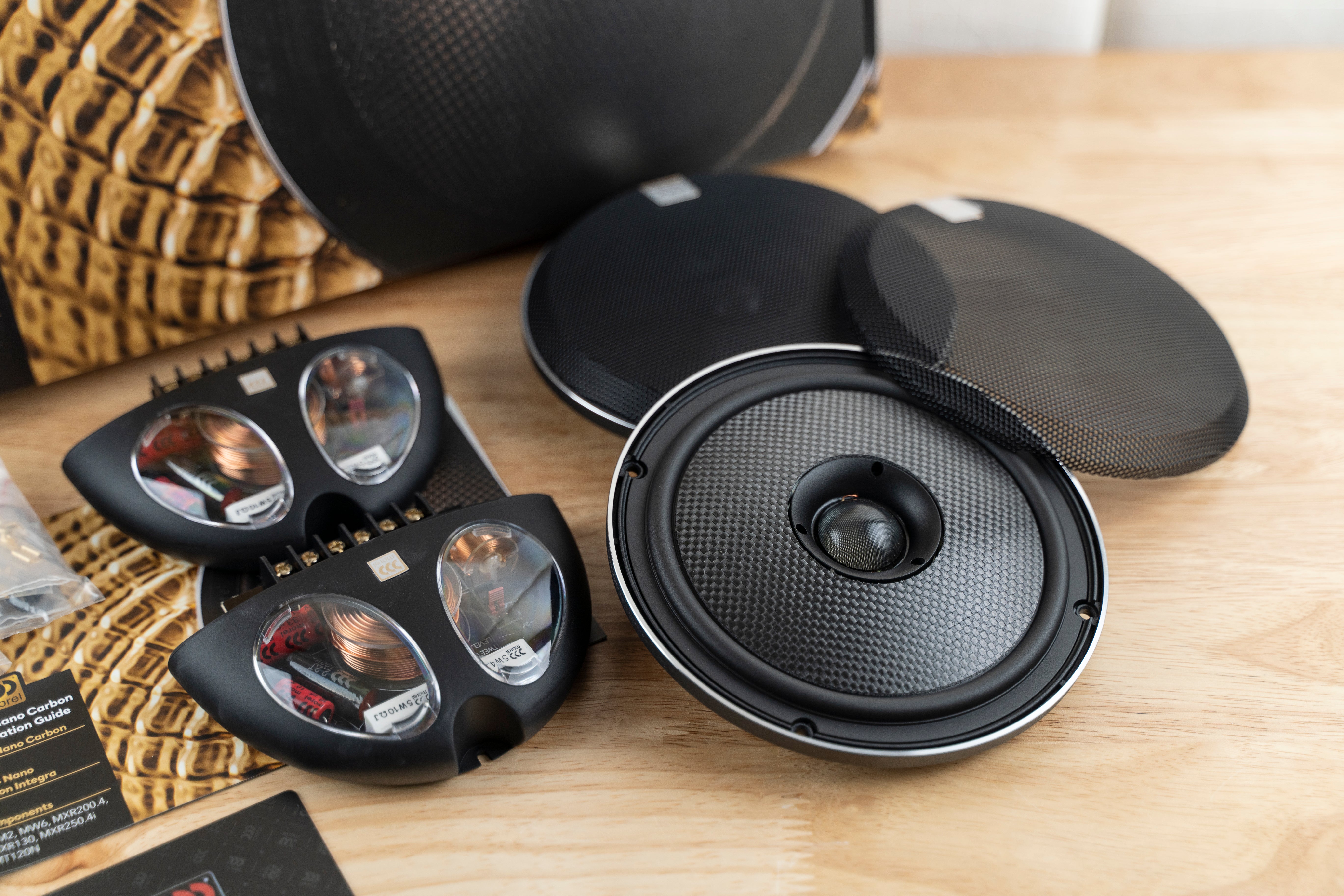 Morel Virtus Nano Carbon Integra 62 | 6.5" Coaxial Component Set