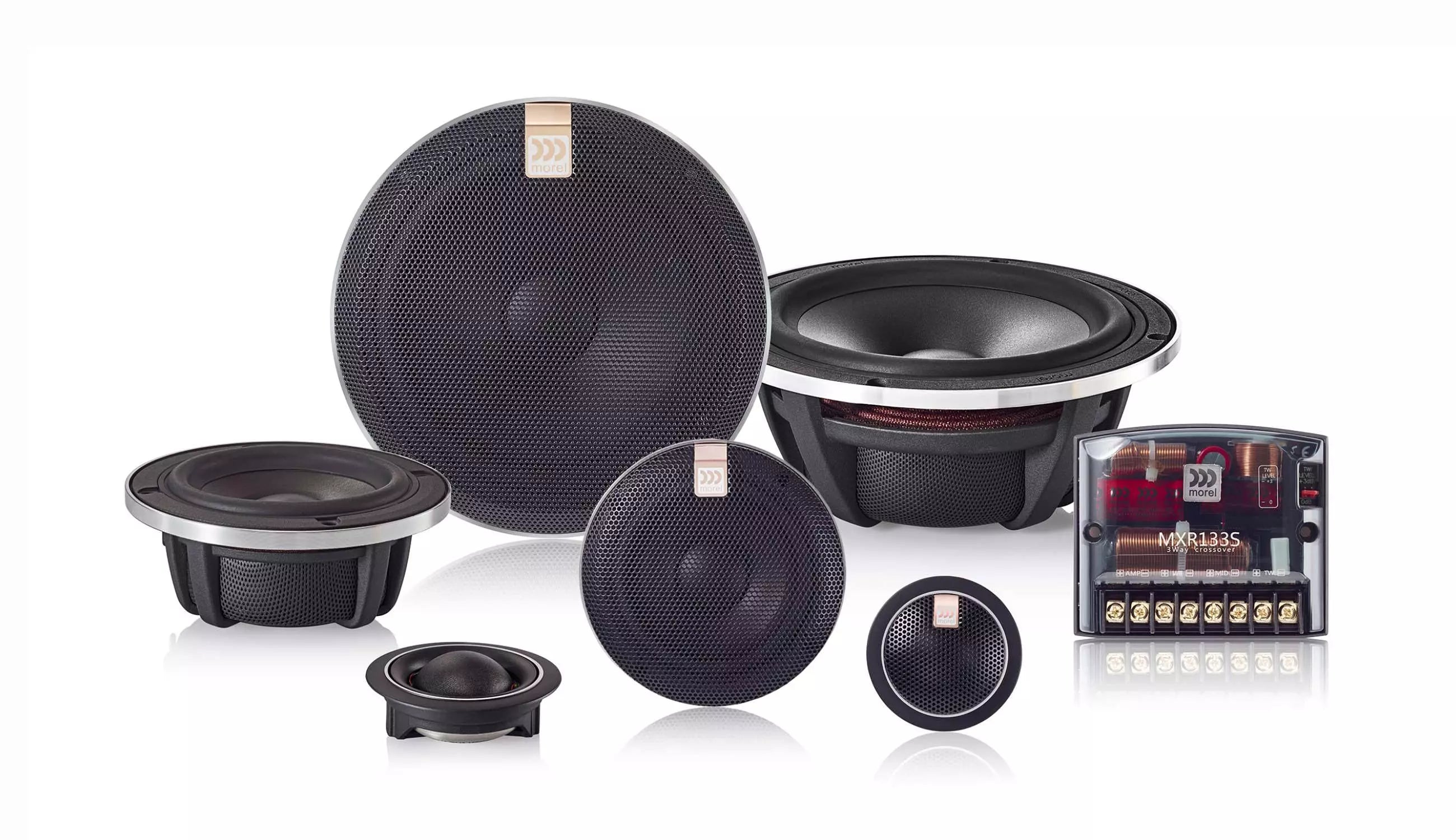 Morel Sensus 63 | 6.5" 3-way Component Set