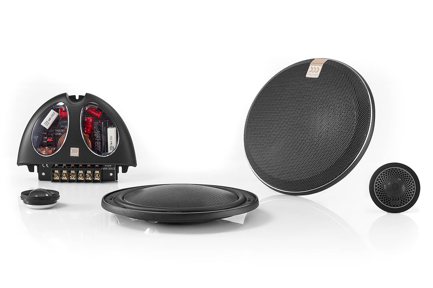 Morel Virtus Nano Carbon 62 | 6.5" 2-Way Component Set