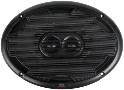 MTX THUNDER693 | 6" x 9" 3-Way 100-Watt RMS 4Ω Coaxial Speaker Pair