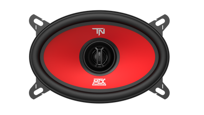 MTX TERMINATOR46 | 4" x 6" 2-Way 40-Watt RMS 4Ω Coaxial Speaker Pair
