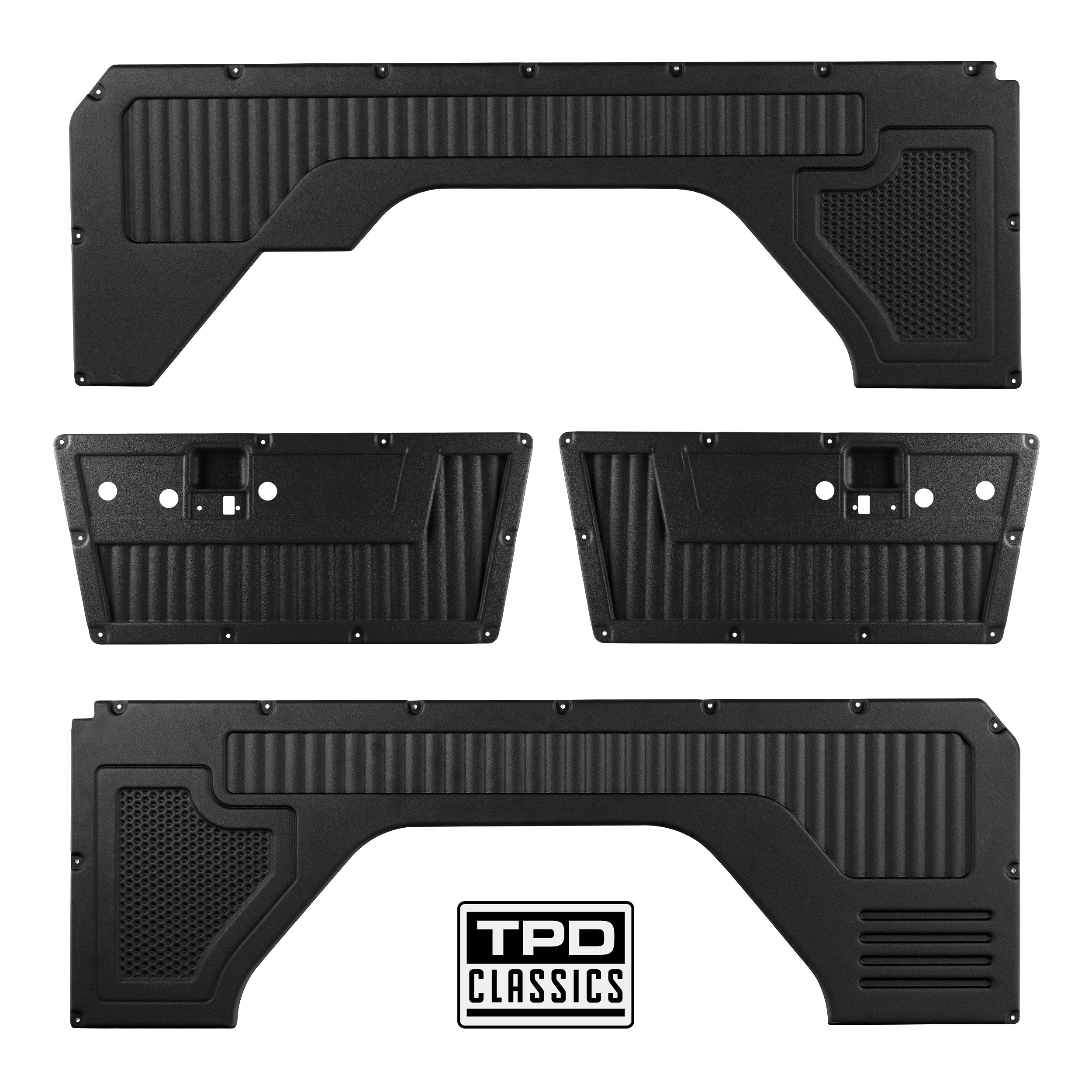 TPD Classics Customline Interior Panel Bundle for 1966–1976 Ford Bronco