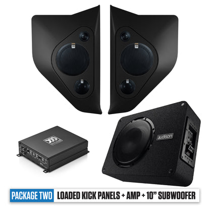 1964- 1966 Chevy/GMC C10 Kick Panels, Amp & 10" Subwoofer PACKAGE 2