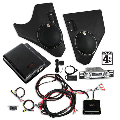 Classic Bronco Complete Audio Kit with RetroSound Motor 4HD head unit | (1966-1977 Ford Bronco)
