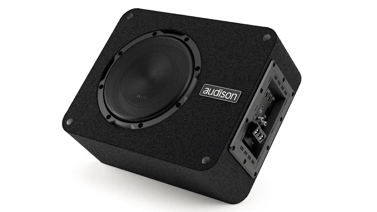 Audison Prima APBX 8 AS2 Subwoofer Box | 500 W Peak Power | 200 mm | Active Subwoofer