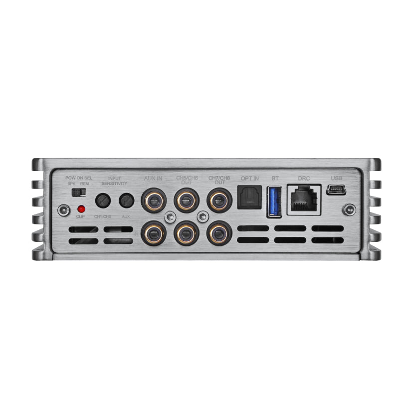 MUSWAY M4+ 4-Channel Full Range Class D Amplifier with 8-Channel Digital Sound Processor