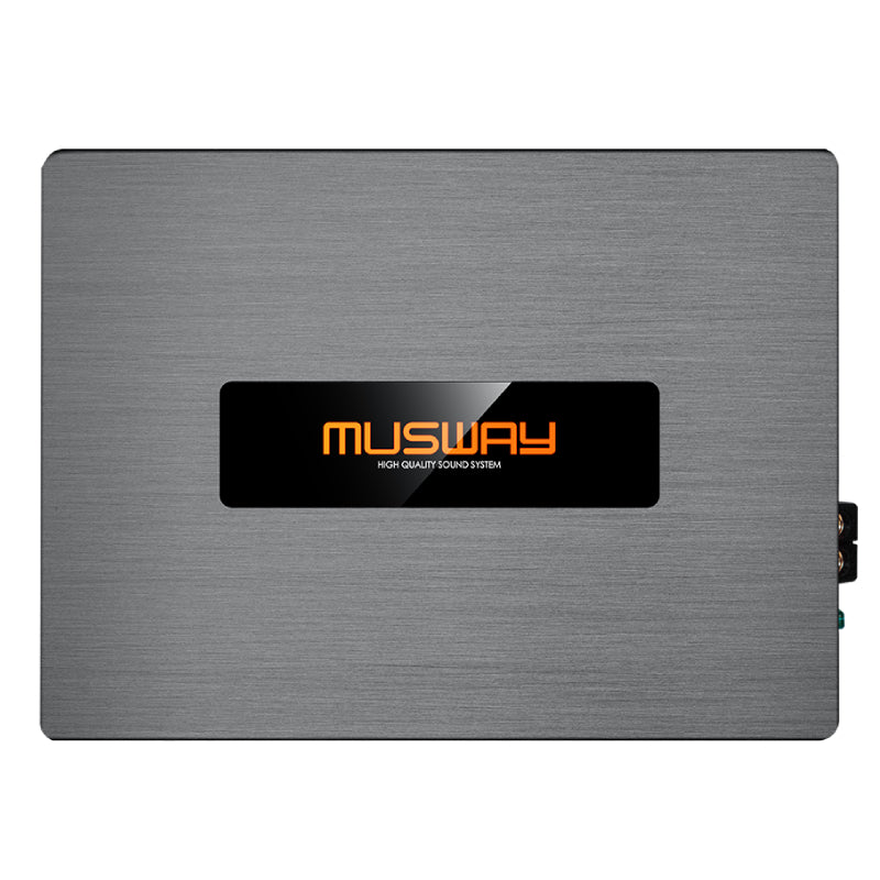 MUSWAY M6 6-Channel Full Range Class D Amplifier with 8-Channel Digital Sound Processor