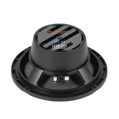 Musway MC62 6.5" MC Series 100W RMS 4 Ohms, 2-way Coaxial Speakers