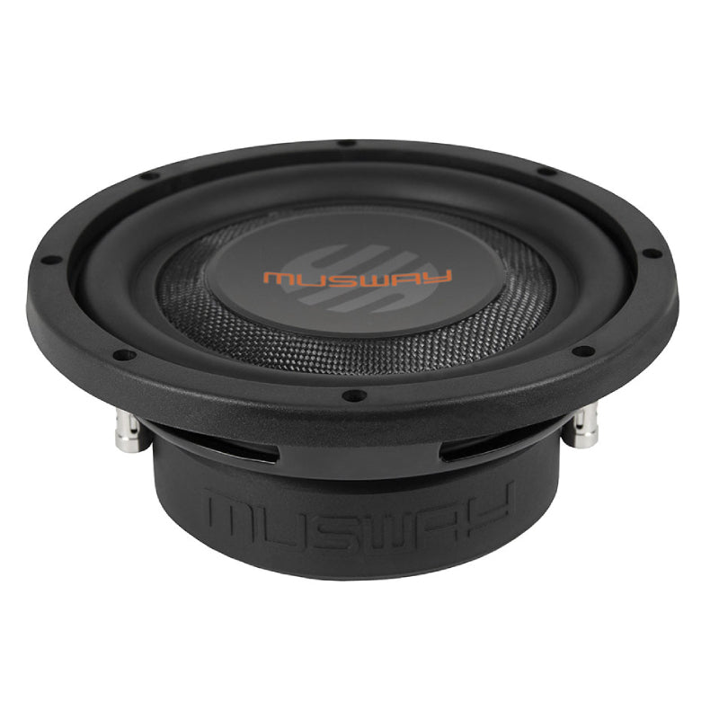 MUSWAY 8" 250W RMS Subwoofer In Flat Design