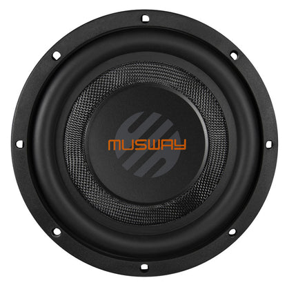 MUSWAY 8" 250W RMS Subwoofer In Flat Design