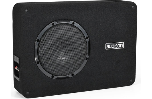 Audison APBX 8 R Sealed Subwoofer Box | Ported enclosure with 8" 4-ohm shallow subwoofer