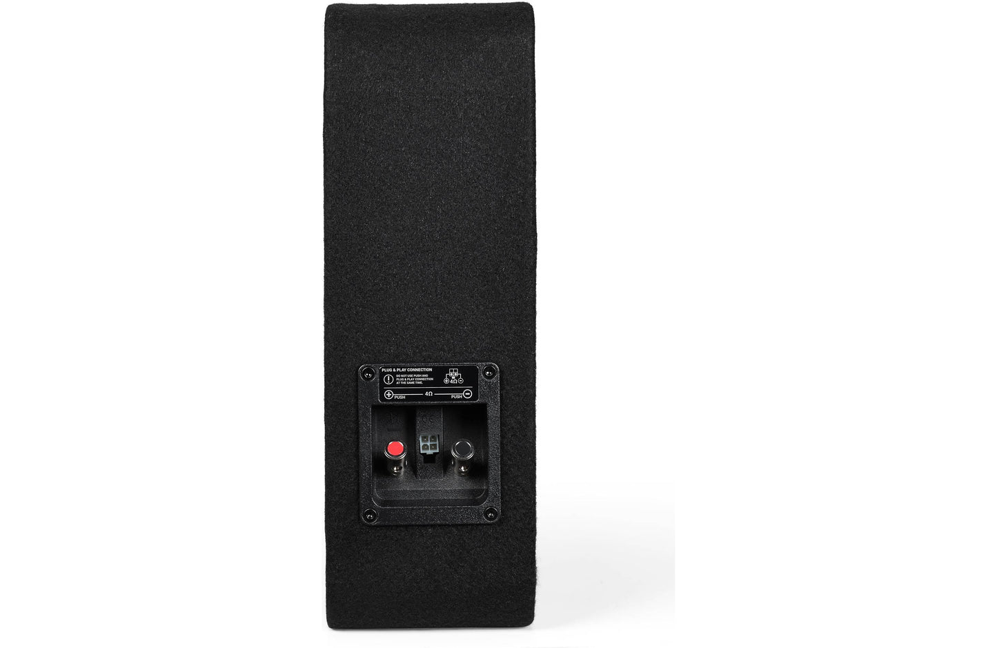 Audison APBX 8 R Sealed Subwoofer Box | Ported enclosure with 8" 4-ohm shallow subwoofer